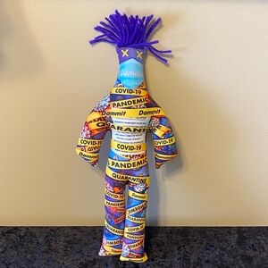 Dammit Doll with Purple Hair